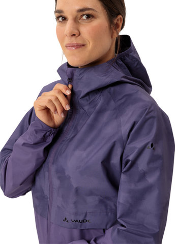 VAUDE Veste imperméable Loamer pour femmes - mulberry/36