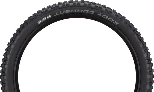 Schwalbe Pneu Souple Eddy Current Rear Evolution ADDIXSoft Super Gravity 27,5+ - noir/27.5 /70 /70-584/2.8 