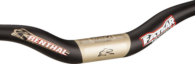 Renthal Fatbar Carbon 35 40 mm Riser Handlebars - carbon-gold/800 mm