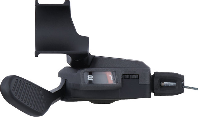 Shimano CUES Schaltgriff SL-U8000-I Mono I-Spec II mit Ganganzeige 2-fach - schwarz/2-fach
