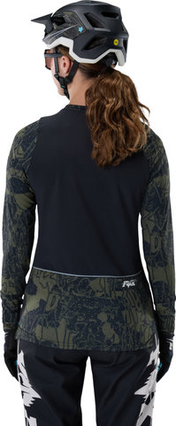 Fox Head Defend Thermal Lunar SE L/S Trikot Damen - schwarz | XS