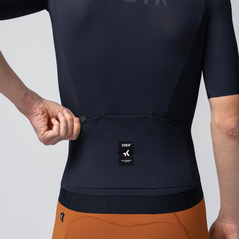 GOBIK CX Solid Unisex S/S Trikot - ultrablue/L