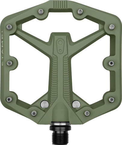 crankbrothers Pedal de plataforma Stamp 1 Gen 2 - green | 100 mm