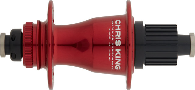 Chris King Boost Center Lock Disc Rear Hub - red/12 x 148 mm / 28 hole / Shimano Micro Spline