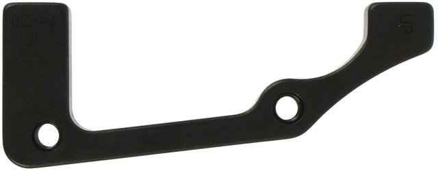 Scheibenbremsadapter für 203 mm Scheibe - schwarz/VR IS auf PM