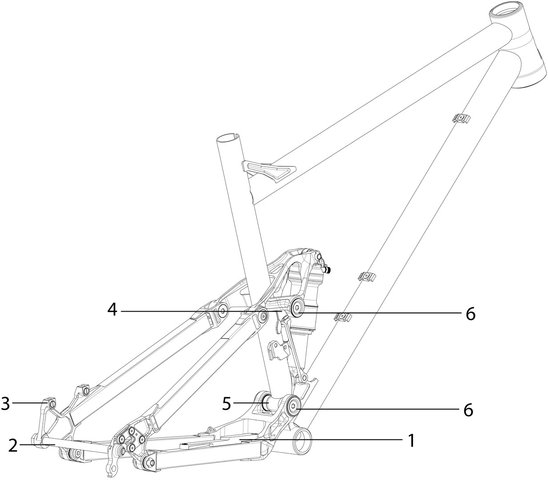 Saturn 11 Spare Frame Parts - 4/universal