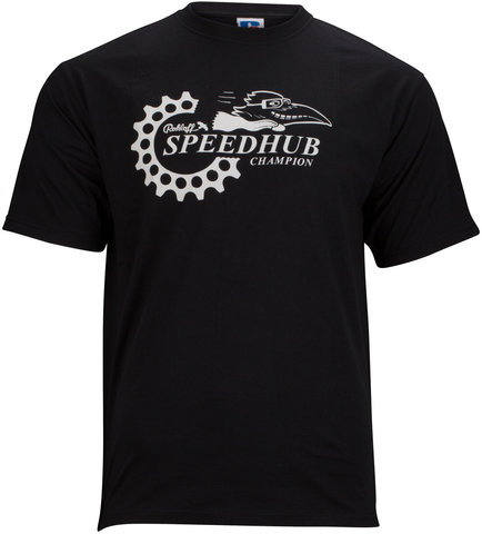 Camiseta SPEEDHUB Champion - negro-blanco/M
