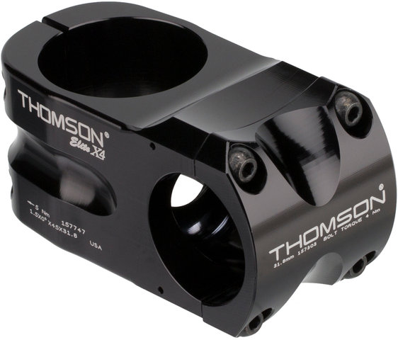 Thomson Potencia Elite X4 1.5" 31.8 - negro/45 mm 0°