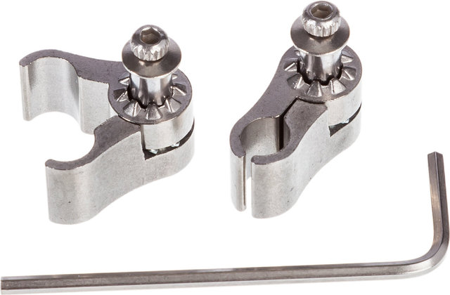 Jagwire Fixation pour Câble/Conduite de Frein en Acier Inoxydable - silver