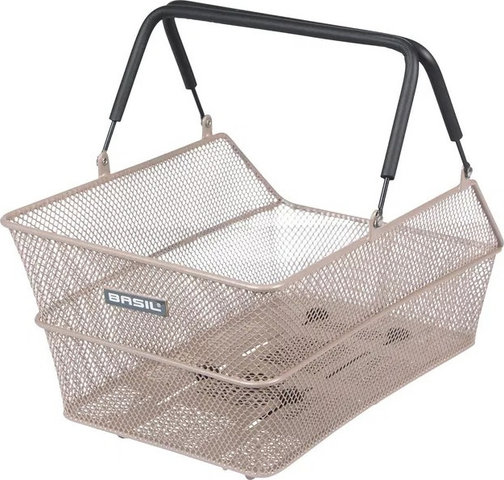 Basil Cento MIK Panier de vélo - nude metallic
