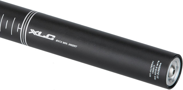 XLC Tige de Selle Télescopique SP-T09 - black/27,2 mm / 390 mm / SB 15 mm