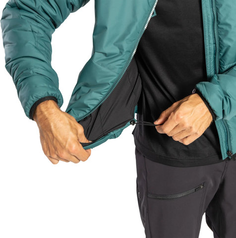 ION Chaqueta de bicicleta IOB Primaloft Shelter para hombre - deep forest | M