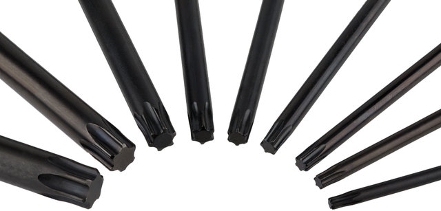 Juego de llaves Torx de 9 piezas - negro/universal