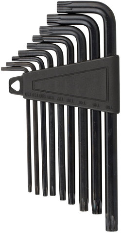 Juego de llaves Torx de 9 piezas - negro/universal
