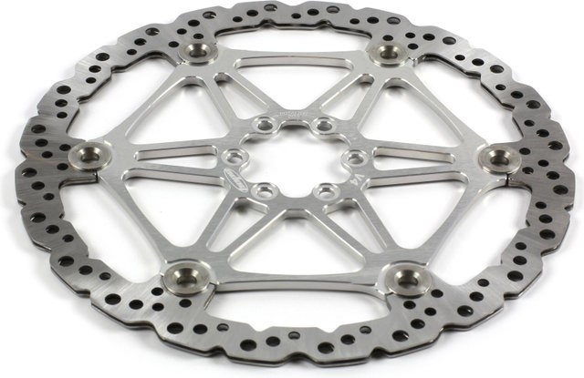 Hope Disco frenos V4 6 agujeros Floating ventilación interna para Tech 3 V4 - silver | 203 mm