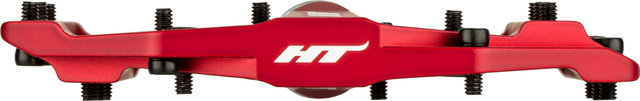 HT EVO-MAG ME03 Platform Pedal - matte red