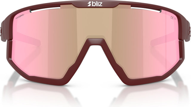 Bliz Lunettes de sport Fusion Small - matte burgundy
