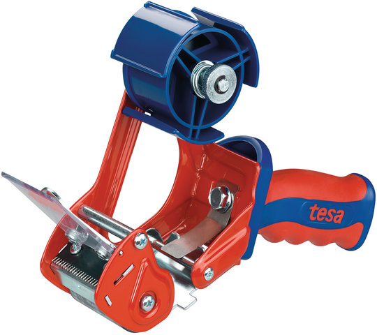 6400 Packband Handabroller - rot-blau/universal