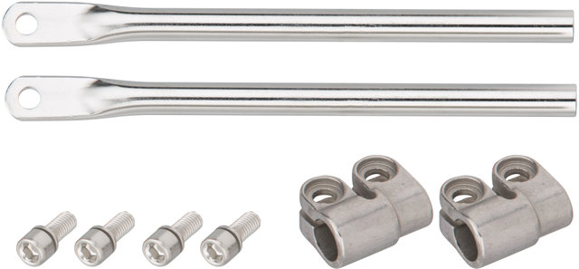 Surly Rear Rack Lower Kit Montageset unten für HR Gepäckträger - silver/universal