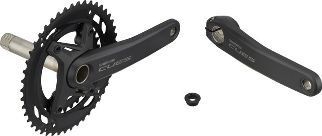 Shimano CUES Crankset FC-U6010-2 Hollowtech II - black/175,0 mm