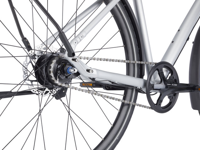 Vortrieb Modelo 1.2 bicicleta de hombre - aluminio blanco/28"/S