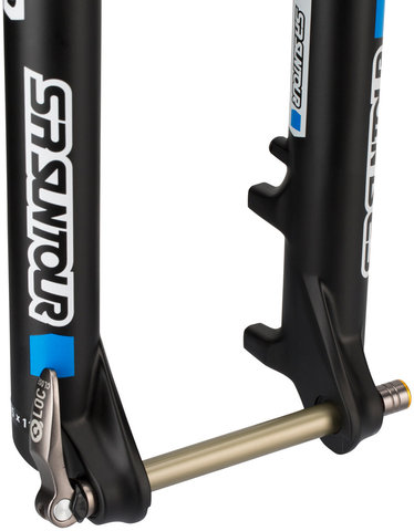 Suntour Fourche à Suspension Axon 34 Boost SF18 RLRC PCS 27,5"/29" - black mat/130 mm / 1.5 tapered / 15 x 110 mm