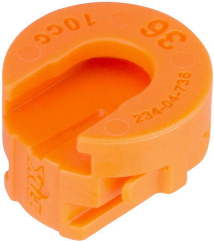 Fox Racing Shox Token Volume Spacer for 36 Float Suspension Fork Models as of 2018 - orange/10cc