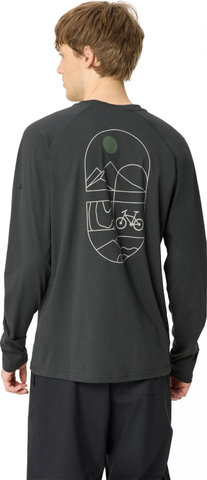 VAUDE Cyclist LS maillot de cyclisme à manches longues pour hommes - graphite | M