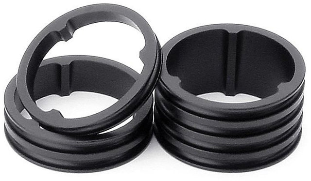 Syntace H.A.T. Spacer Set 1 1/8" - raceblack/1 1/8"