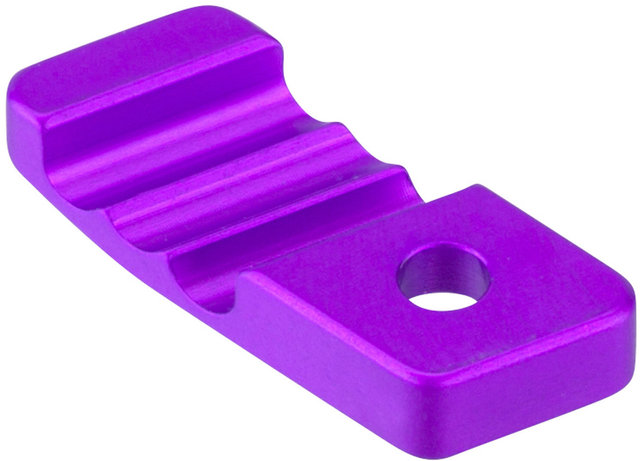Nicolai 3x Cable Guide, Head Tube - violet/right