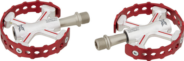 Xpedo Traverse 6 Plattformpedale - rot/universal