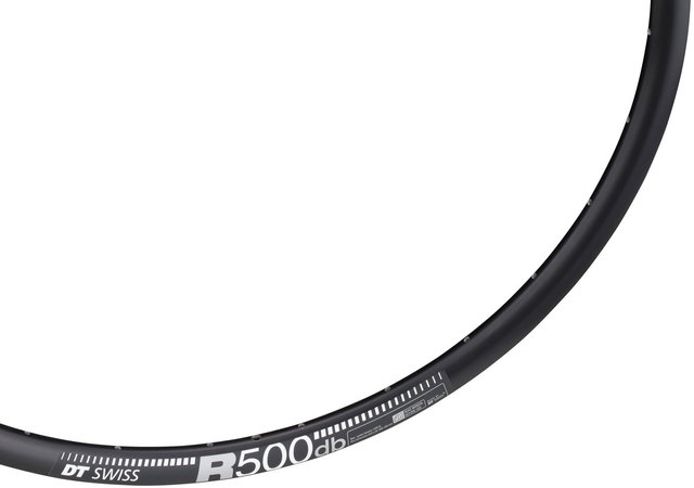 Llanta R 500 DB Disc Road - negro/28" / 28 agujeros