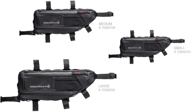 Bolsa de cuadro Outpost Frame Bag - negro/small