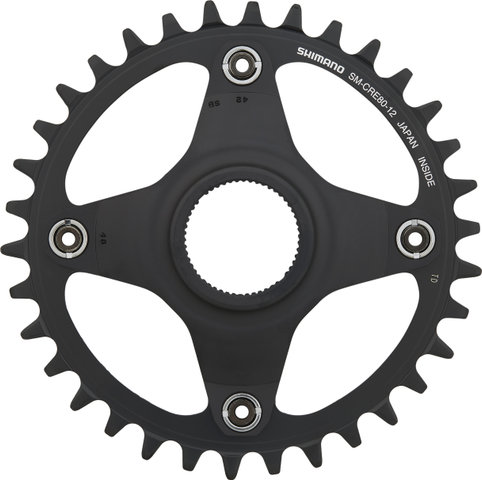 Shimano Plateau STEPS FC-E8000 12vit., Ligne de Chaîne 56,5 mm (SM-CRE80-12SB) - noir/34 
