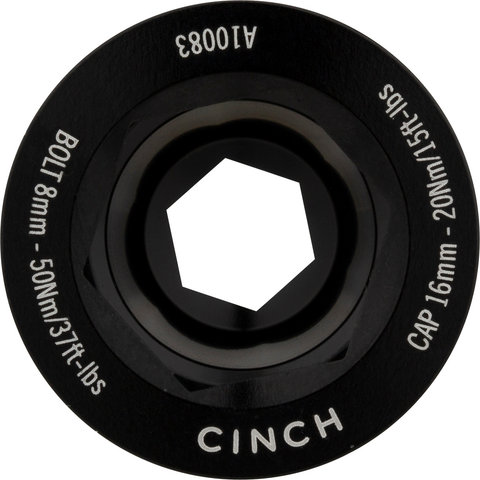 Race Face Tornillo de bielas lado derecho p. bielas Cinch c. tapa de extracción - gloss black