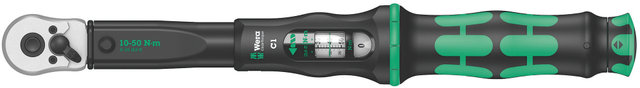 Llave de torsión Click-Torque C 1 con carraca reversible - negro-verde/10-50 Nm