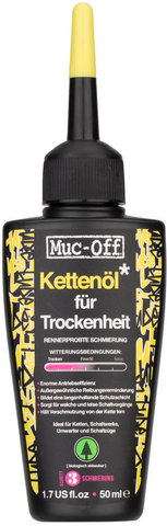 Muc-Off Lubrifiant pour Chaîne Dry Lube pour Conditions Sèches - universal/50 ml