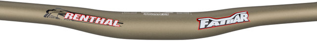 Renthal Fatbar 31.8 10 mm Riser Lenker - gold/800 mm 7°