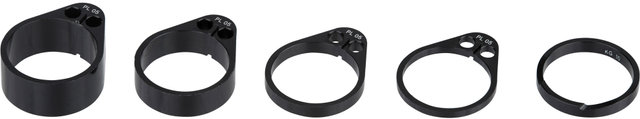 Set de espaciadores para potencias Vibe - black/1 1/8"