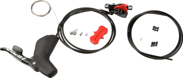 SRAM Apex 1 HRD DoubleTap® Hydraulic Disc Brake - black/rear right