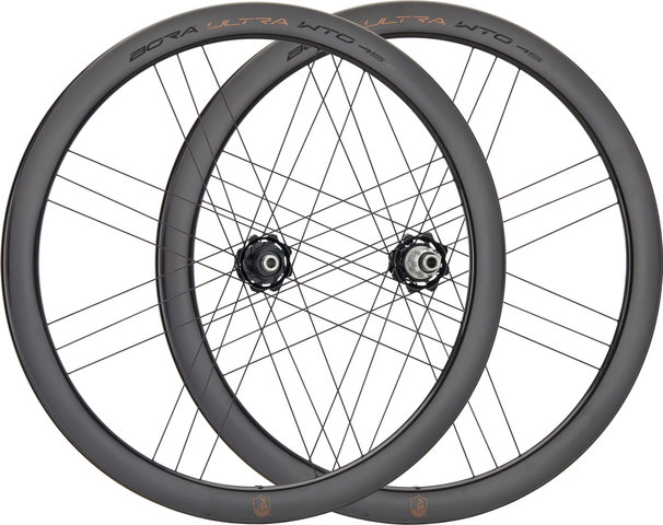 Campagnolo Set de Roues en Carbone Bora Ultra WTO 45 Disc Center Lock 28" - black | Non Boost | Non Boost | 142 mm | 100 mm | 28" | Campagnolo N3W | 100 mm | Campagnolo N3W | 100 mm | 142 mm