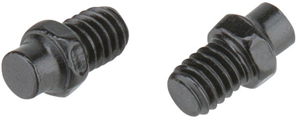 AHP Spare M4 Pins, Aluminium, 5 mm for ARS03 / AR12 / MN01A / AX01 - black/aluminium