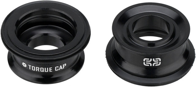 e*thirteen Torque Caps - black/15 x 100/110 mm