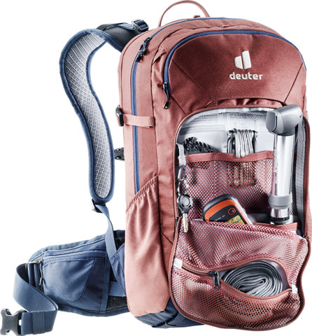 deuter Mochila con protección integrada Attack 20 - redwood-marine/20000 