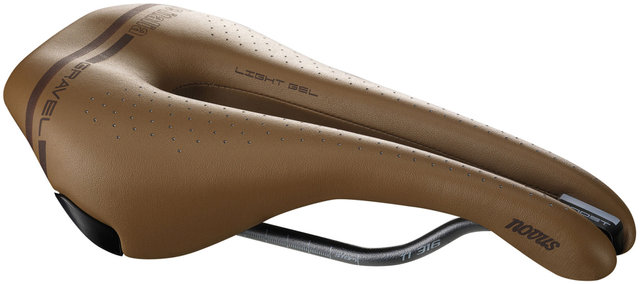 Selle Italia Novus Boost Gravel Heritage Superflow Sattel - braun/S