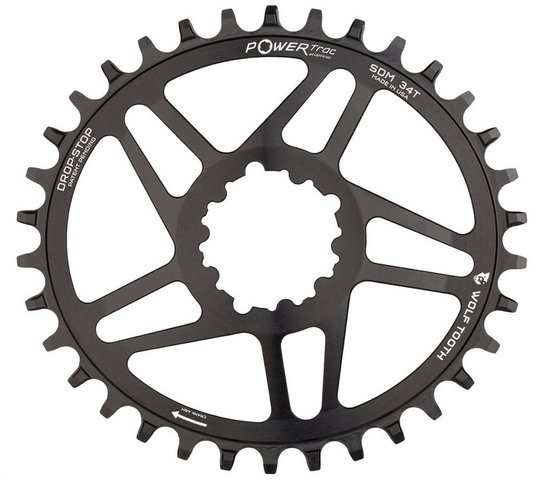 Plato Elliptical Direct Mount Boost para SRAM - black/34 dientes