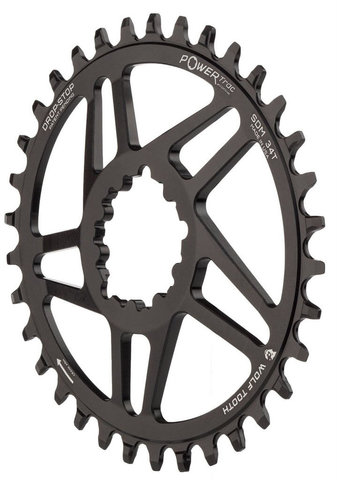 Plato Elliptical Direct Mount Boost para SRAM - black/34 dientes