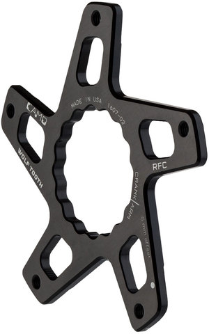 Wolf Tooth Components CAMO Direct Mount Spider para Race Face Cinch - black/-5 mm