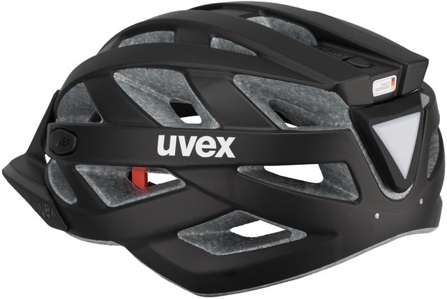 uvex PLUG IN LED Radhelm Zubehör Fahrrad Helm Licht Lampe black red S41911503 