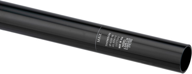 Tija de sillín Elite - negro/31,6 mm / 410 mm / SB 16 mm